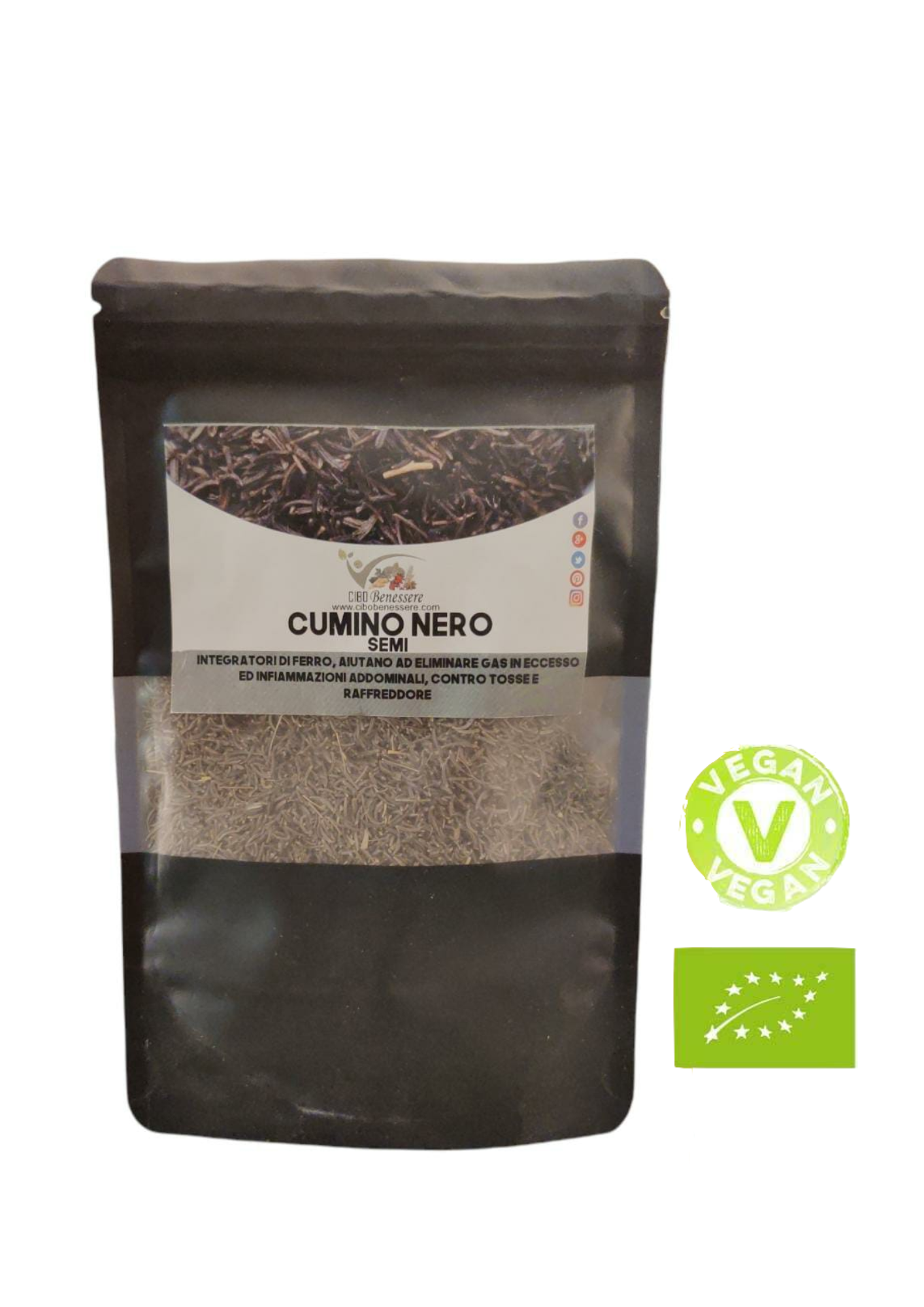 Semi Di Cumino Nero / NIGELLA SATIVA / Nigella / Semi Neri - Foto 3