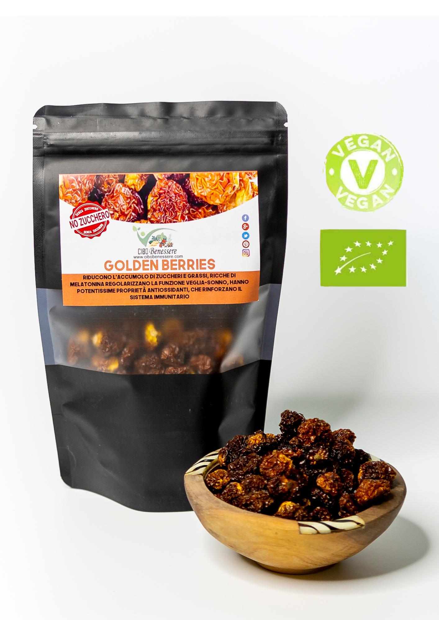 Golden Berries Bio - Bacche Tropicali con Poteri Antiossidanti