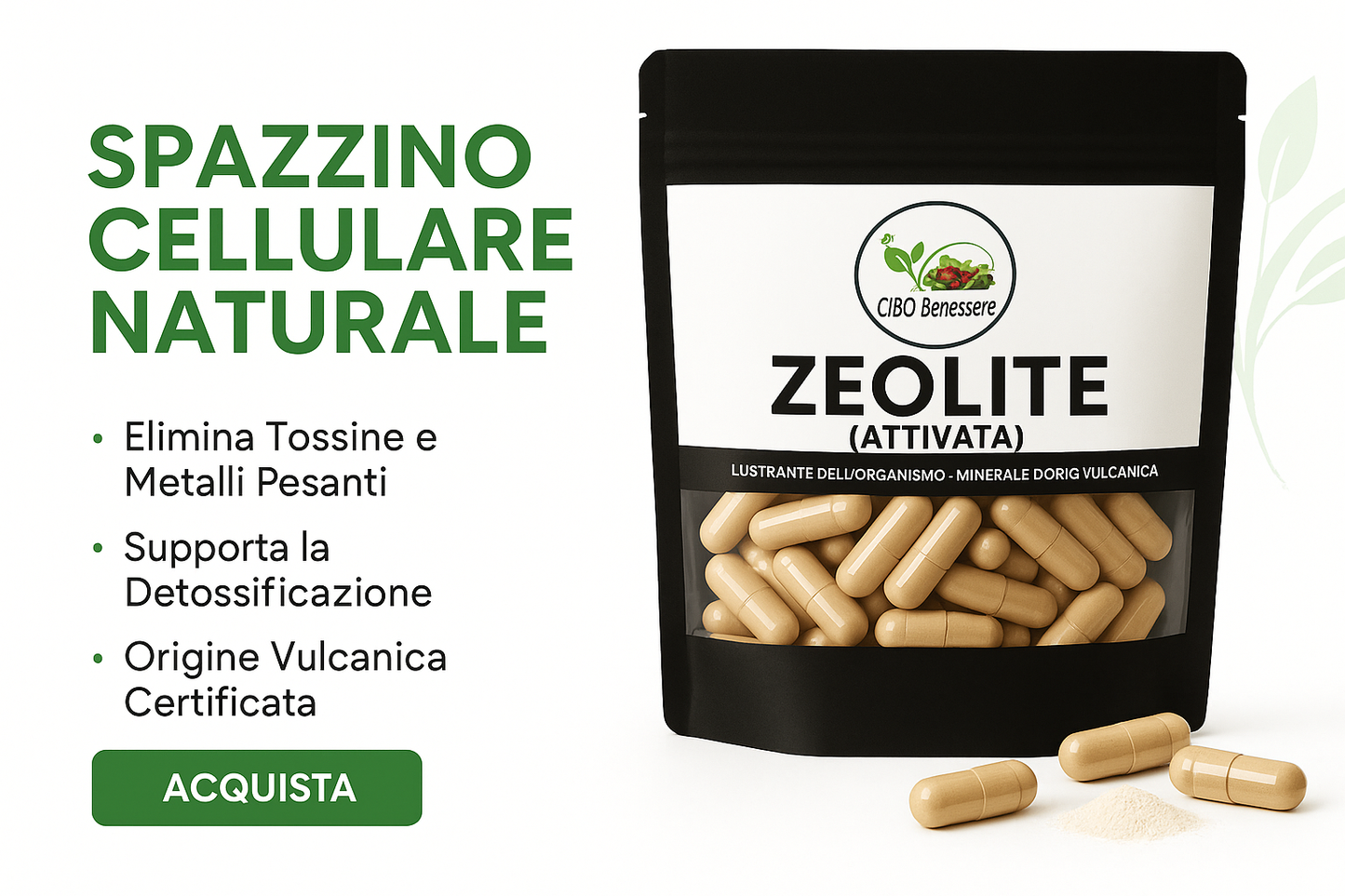 Banner e-commerce zeolite - spazzino cellulare