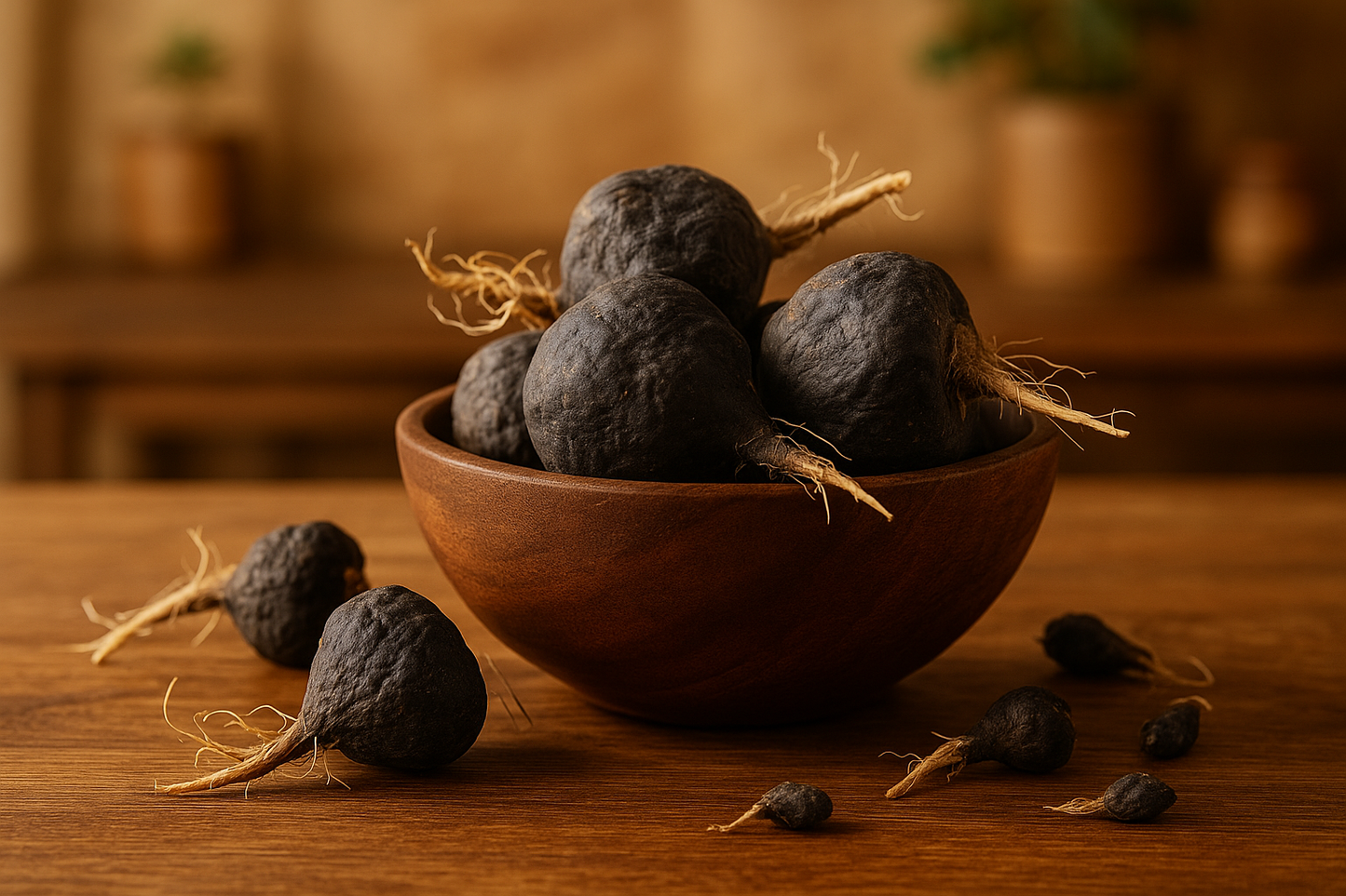 Immagine professionale della maca nera