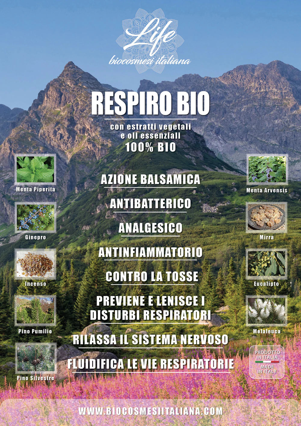 Respiro BIO 9 essenze - cibobenessere