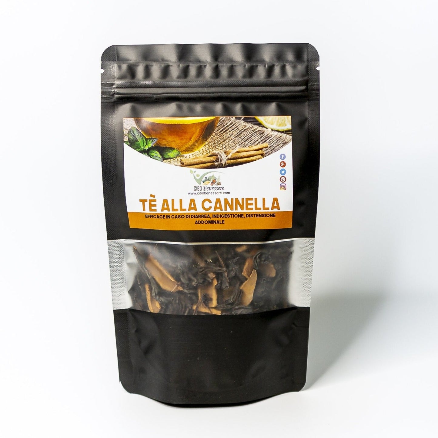 TÈ NERO ALLA CANNELLA - cibobenessere