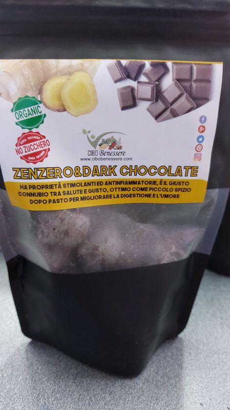 Zenzero e cioccolato nero