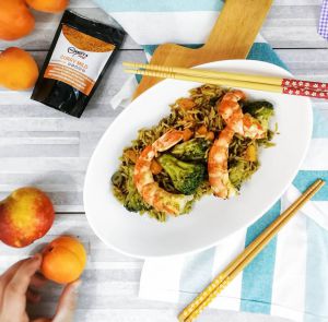 Gamberoni Al Curry Con Broccoli E Riso Basmati - cibobenessere