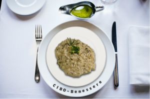 RISOTTO AL LIMONE, ZENZERO IN POLVERE E ROSMARINO - cibobenessere