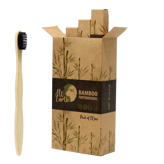 Spazzolino in baboo naturale - cibobenessere