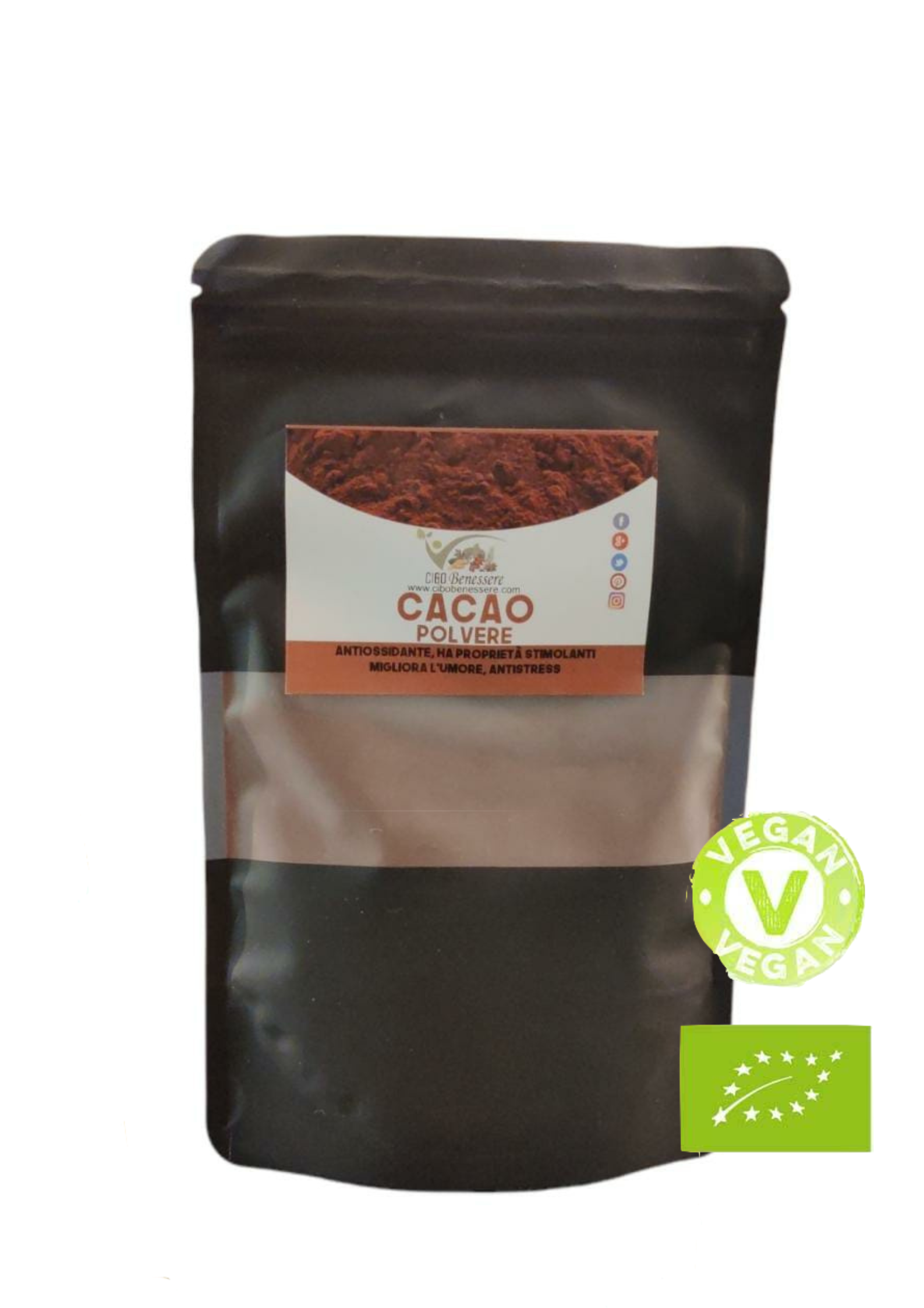 CACAO POLVERE - BIO - cibobenessere