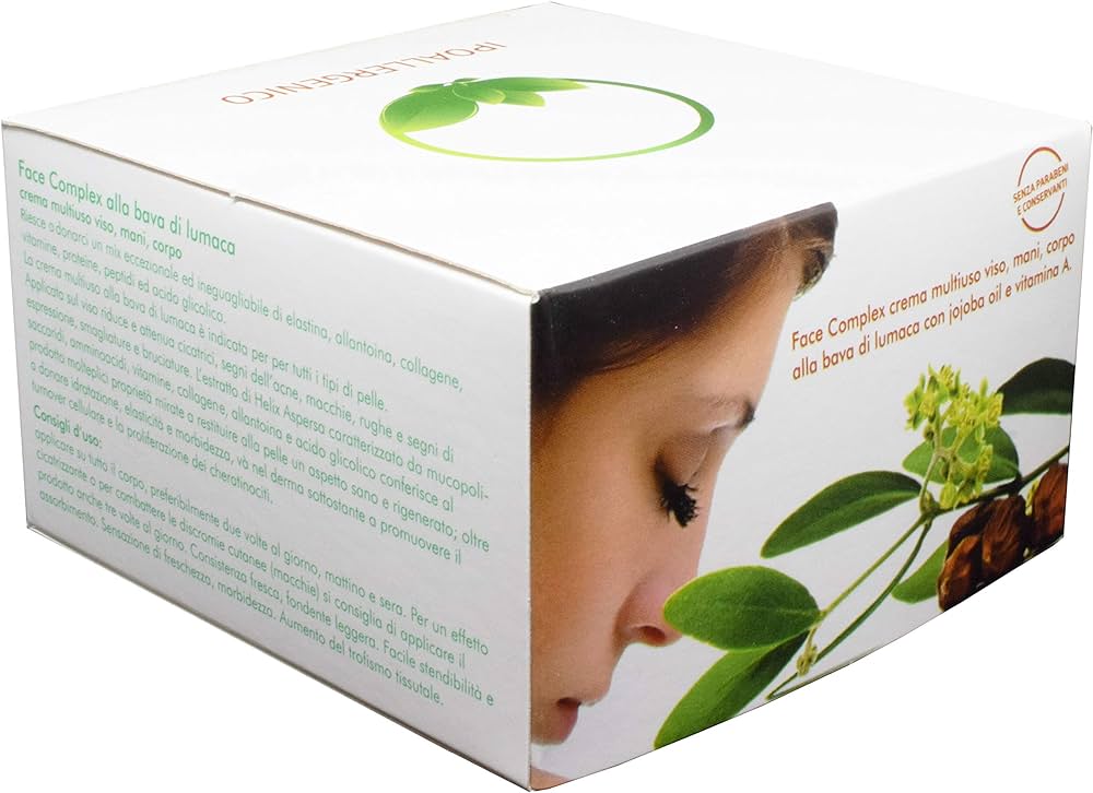 Crema multiuso corpo e viso alla bava di lumaca - cibobenessere