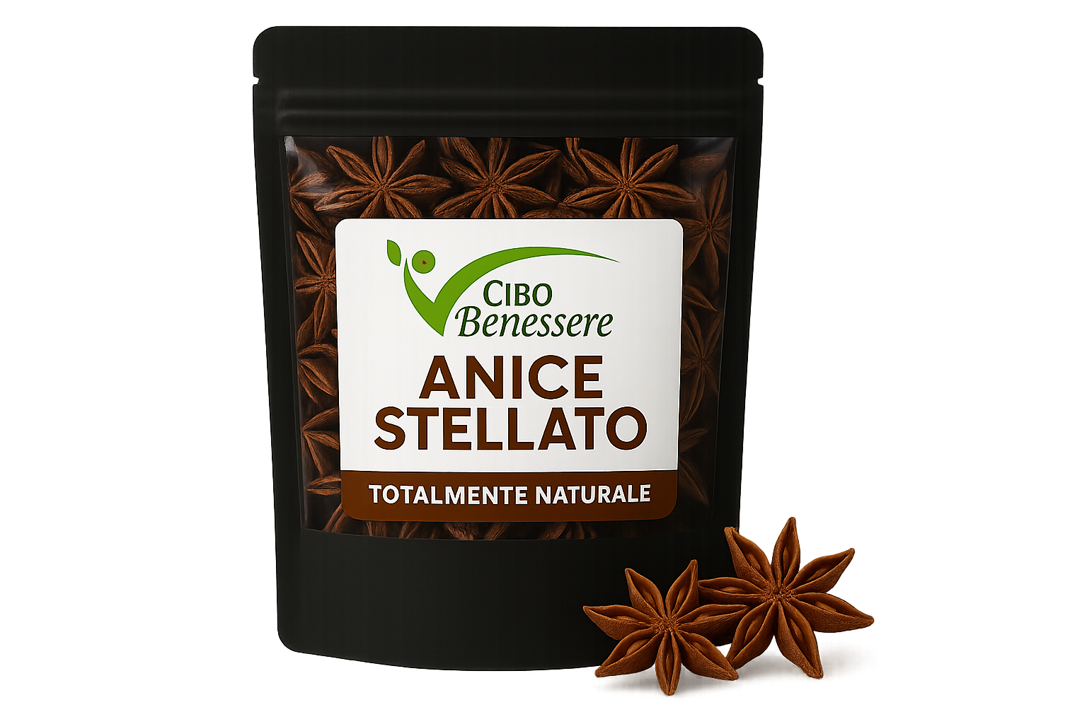 Anice Stellato - Sfondo Trasparente