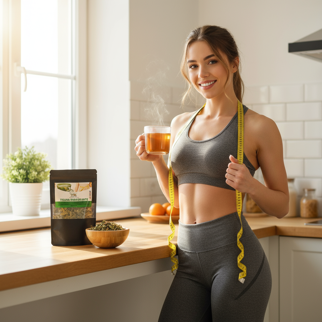 Tisana Dimagrante - donna in forma