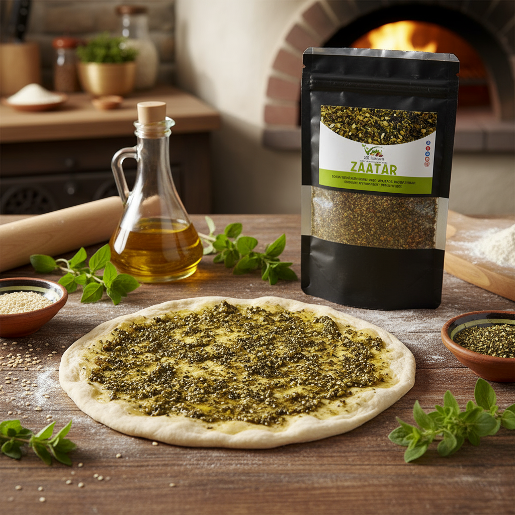 Za'atar - manakish
