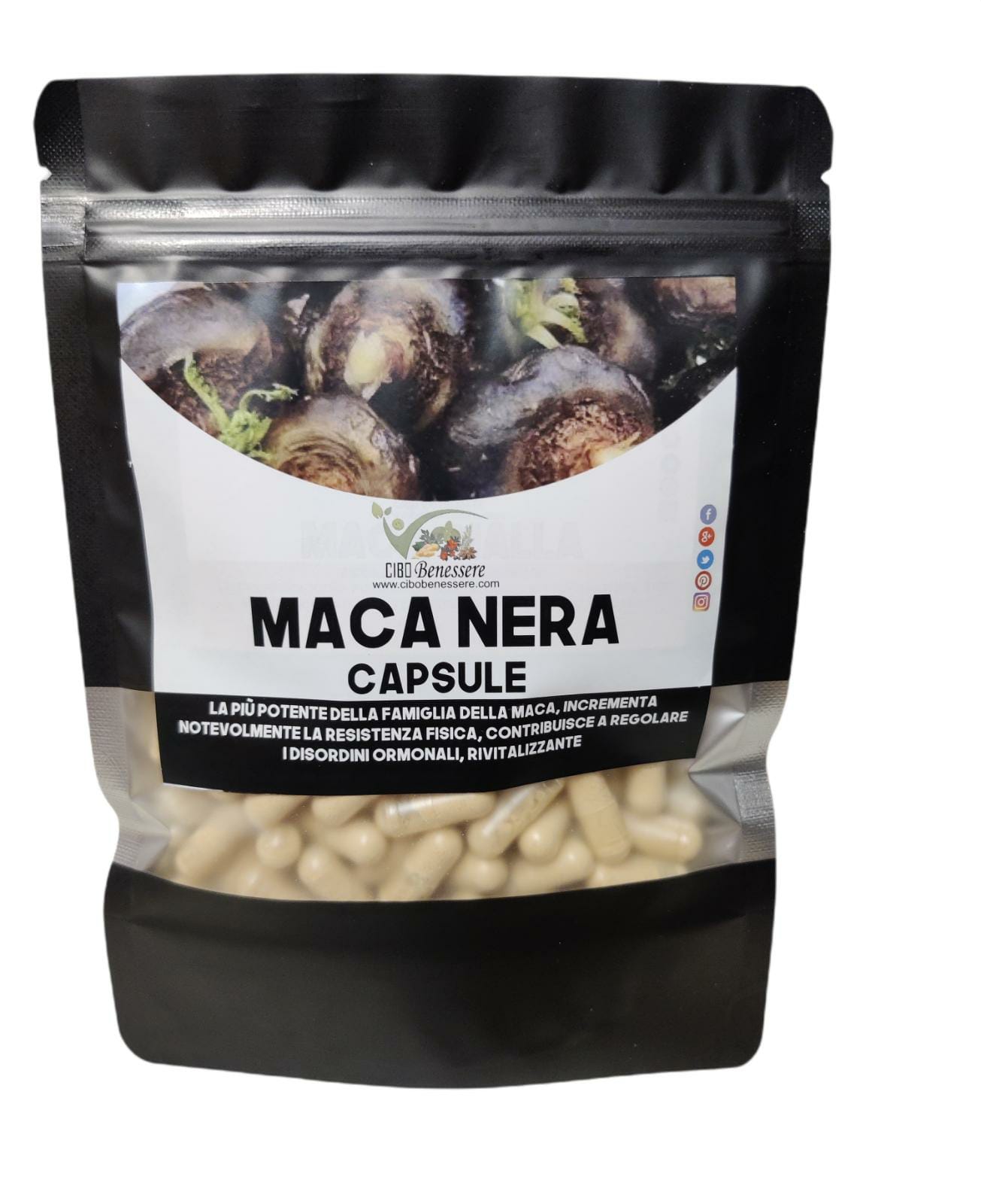 MACA NERA BIO CAPS - cibobenessere
