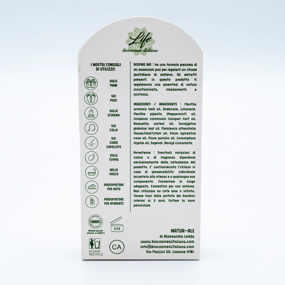 Respiro BIO 9 essenze - cibobenessere