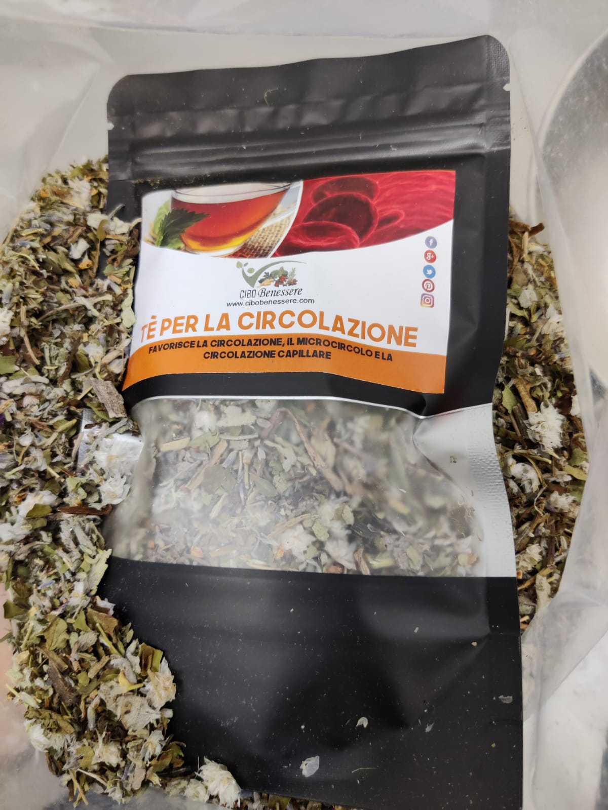 TISANA CIRCOLAZIONE - cibobenessere