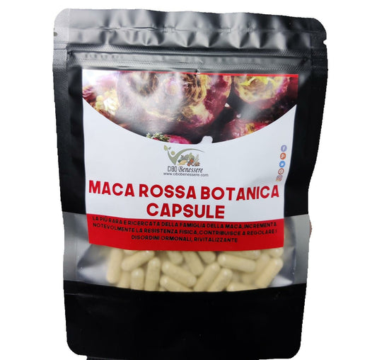 MACA ROSSA BIO CAPS - cibobenessere