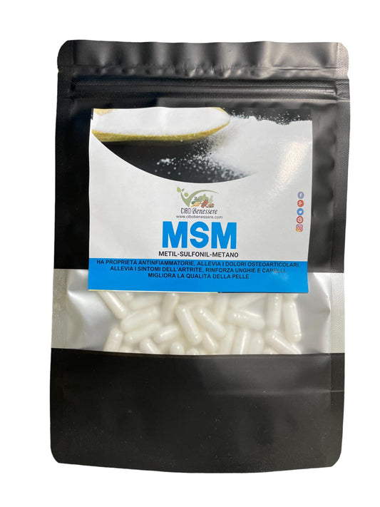 MSM metilsulfonilmetano Bio Caps - cibobenessere