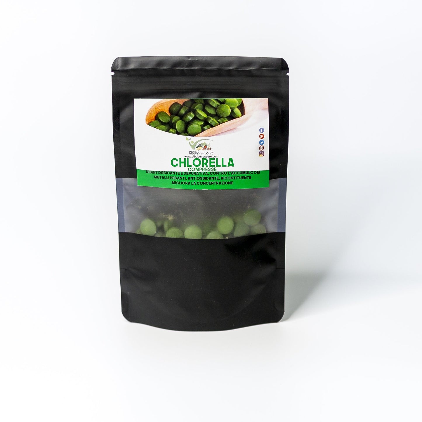 CHLORELLA in COMPRESSE BIO - cibobenessere