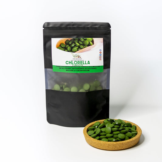 CHLORELLA in COMPRESSE BIO - cibobenessere