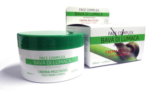 Crema multiuso corpo e viso alla bava di lumaca - cibobenessere