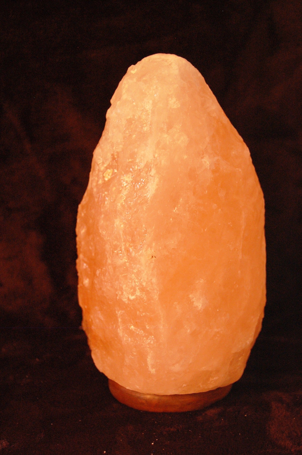 Lampada di sale himalayano - cibobenessere