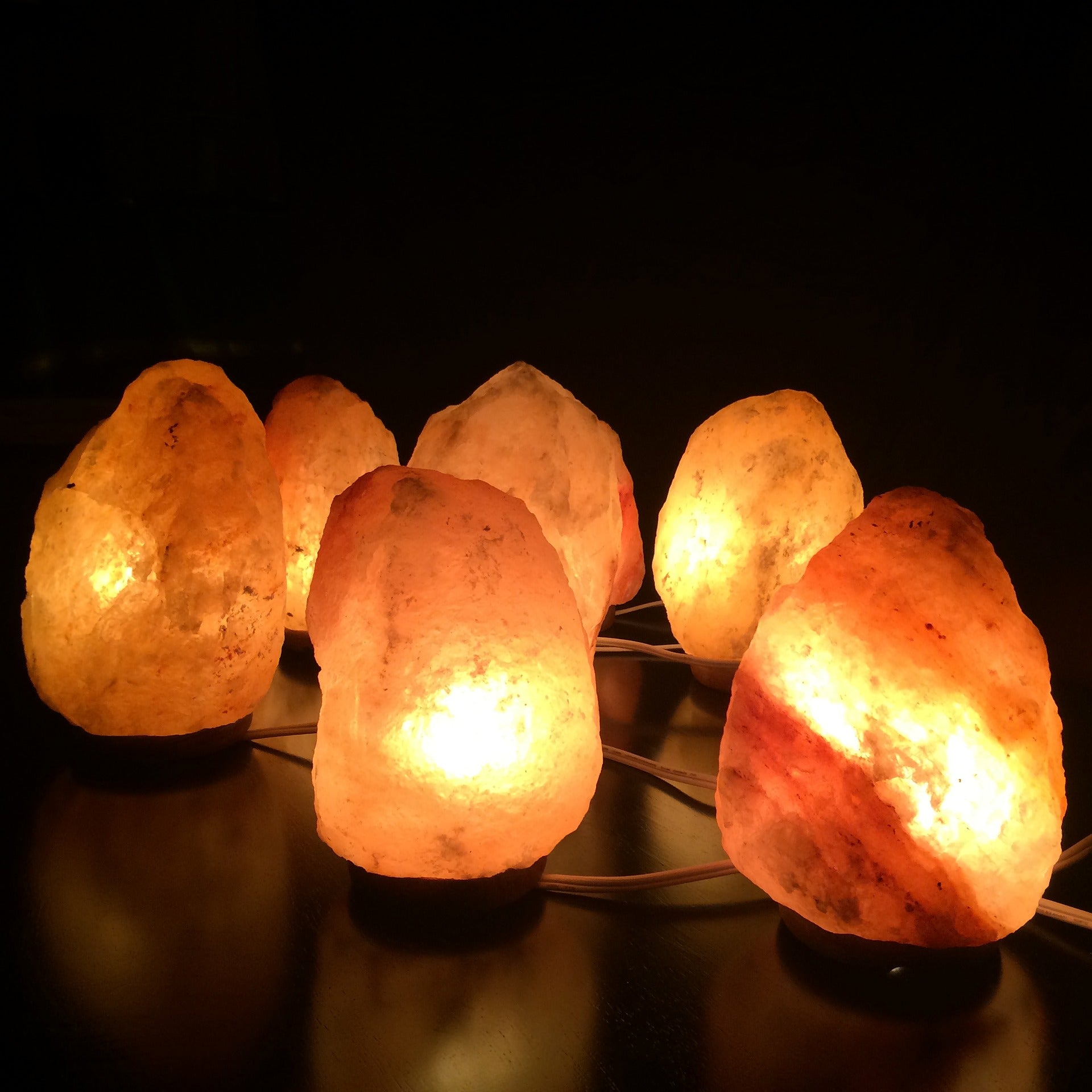 Lampada di sale himalayano - cibobenessere