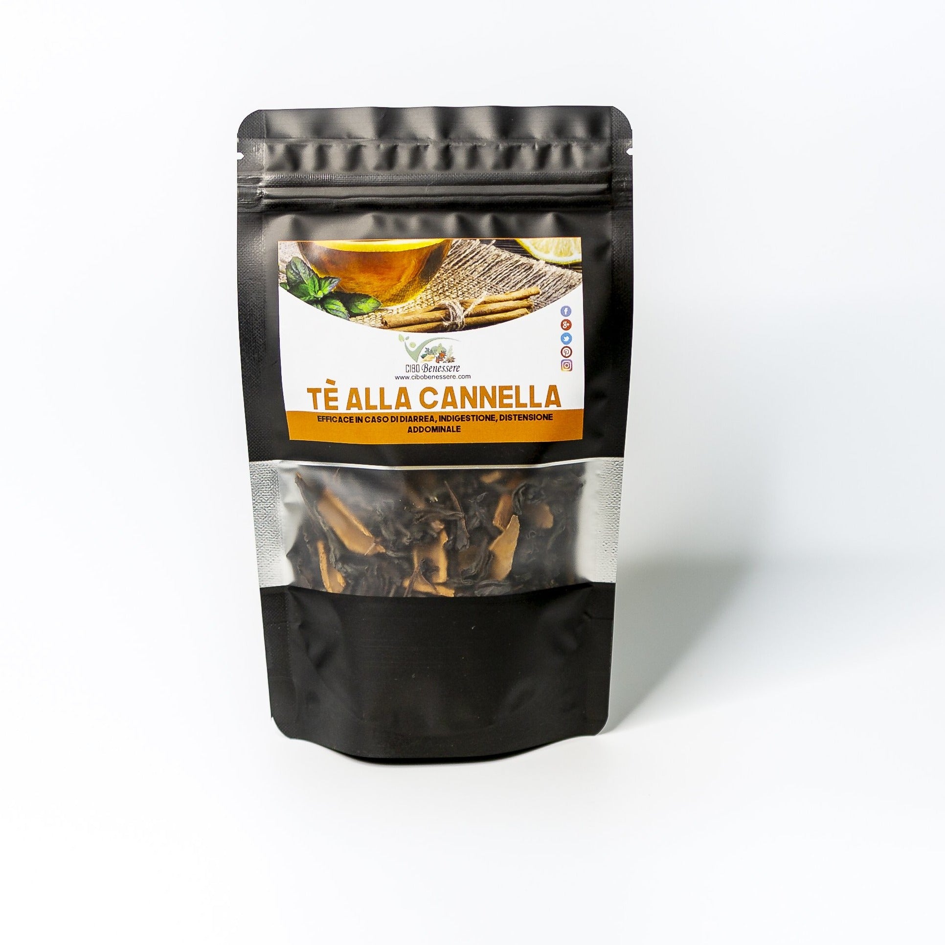 TÈ NERO ALLA CANNELLA - cibobenessere